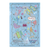 Sailor Moon Crystal Chocola BB Mini Clearfile Folder Blue Clear File Promo