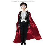 Sailor Moon Doll 11.5 inch Tuxedo Mask Doll 90s Irwin Noseless No Hat
