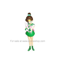 Sailor Moon Italian Trading Figure Sailor Jupiter New and Sealed 2011