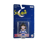 Sailor Moon Sailor Saturn Figure SD Vintage 90s Irwin New in Dark Blue Box