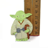 Vintage Star Wars Yoda Figure PVC Toy 1990 LFL