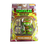 Teenage Mutant Ninja Turtles Michelangelo Figure Ooze Action Glow in the Dark Kidrobot