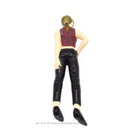 Tekken 3 Nina Williams Player 2 Costume Figure Namco Japanese Tiny Figure 90s
