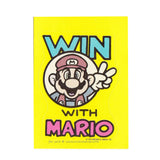 Vintage 1989 Nintendo Mario Super Mario Bros. Win with Mario Sticker Card