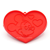 Vintage Disney Mickey Mouse Heart Shaped Cookie Cutter