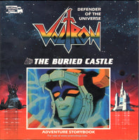 Vintage 80s Voltron Defender of the Universe Storybook The Buried Castle
