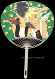Omake Japanese Hand Fan Doujin Comiket Angel Wing Devil Wing Uchiwa 90s
