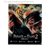 Attack on Titan 2 Game Large Clearfile Clear File New Sealed Promo