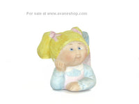 Vintage 1984 Cabbage Patch Kids Porcelain figure lounging girl
