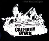 Call of Duty WWII Shirt Large Loot Adult L Black Tee