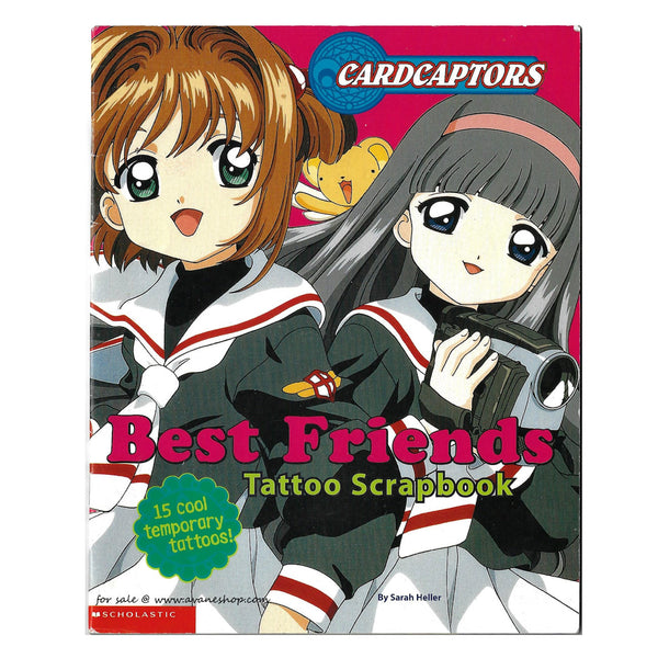 Card Captor Sakura Cardcaptors Best Friends Tattoo Scrapbook 2001 NO TATTOOS