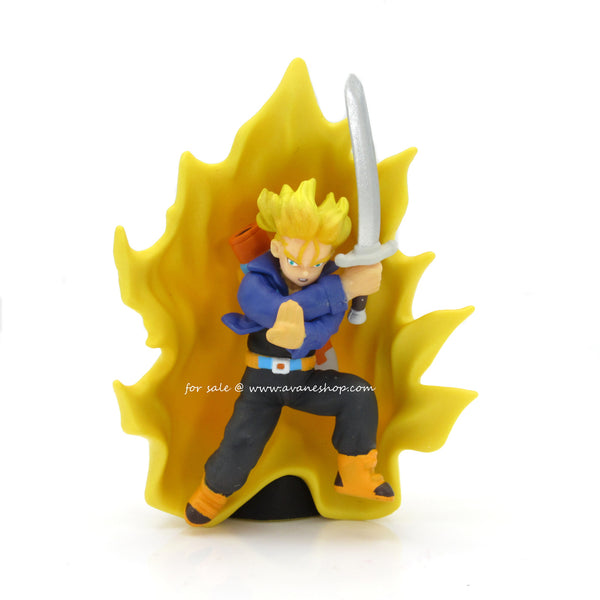 Dragon Ball Z Future Trunks SSJ Figure Dragonball DBZ Bandai Gashapon