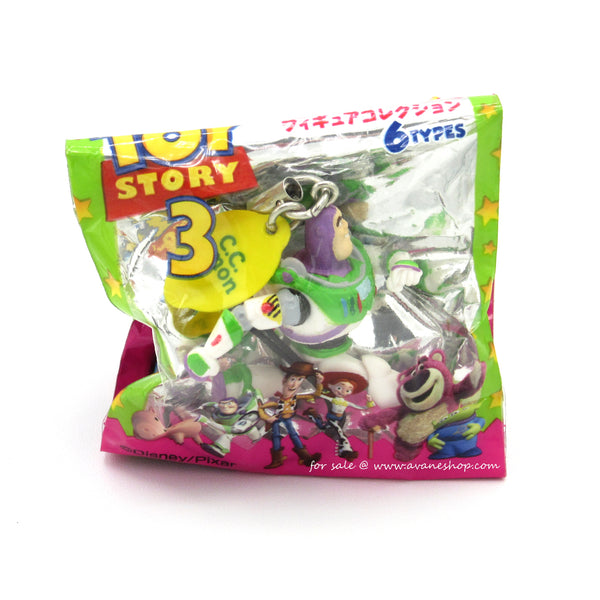 Japanese Disney Pixar Toy Story 3 Buzz Lightyear Figure Strap CC Lemon Omake New
