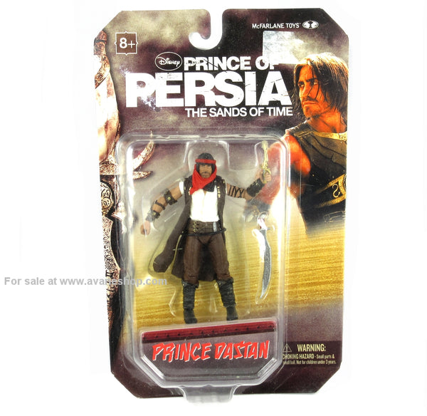 Disney Prince of Persia Sands of Time Prince Dastan Figure NEW on Card