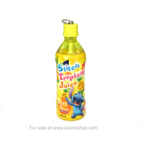 Disney Stitch! Juice Bottle Pen Charm Japanese Import Keychain
