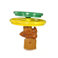 Donkey Kong Flying Spinner Toy Mario Challenge Banana Chaser Loose