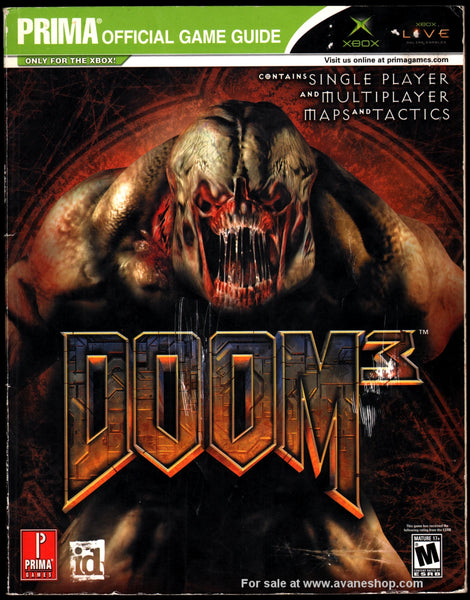 Doom 3 XBOX 360 Guide Prima Official Strategy Guide