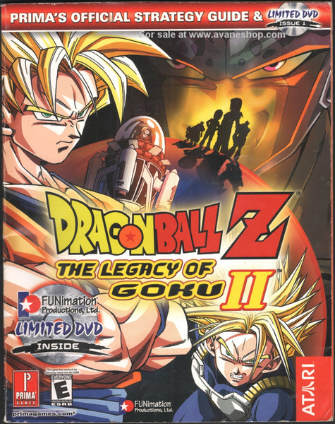 Dragon Ball Z Budokai 2 Official Strategy Guide Prima Games NO DVD