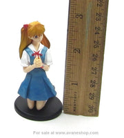 Neon Genesis Evangelion Asuka School Uniform Figure Evangelion Gashapon Eva