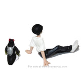 Neon Genesis Evangelion Shinji and Pen Pen Figure HGIF Bandai Gashapon