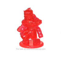Final Fantasy 10 Auron Figure Chibi SD Crystal FFX Japanese Coke Figure Omake