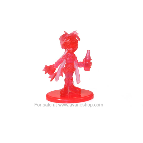 Final Fantasy 10 Rikku Figure Chibi SD Crystal FFX Japanese Coke Figure Omake