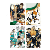Haikyu!! Post Card Art Cards Set of  4 NEW