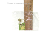 Hamtaro Cappy Keychain Metal Enamel Clip Key Chain Tottoko Hamutaro Japan New Sealed