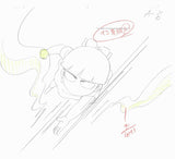 Kiko Chan's Smile Anime Cel  with Matching Sketch and Layout Animation Art A1End