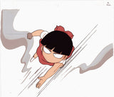 Kiko Chan's Smile Anime Cel  with Matching Sketch and Layout Animation Art A1End