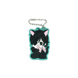 Kobayashi is So Cute it Hurts! Aoi Sanada Cat Keychain Charm Sho-Comi Furoku 2015 New Sealed