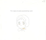 Legend of Snow White Cel Chibi Snow and Kitten Anime Cel With Sketch Animation Art