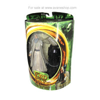 Lord Of The Rings Saruman Action Figure NIB Fellowship Of the Ring Toybiz LOTR
