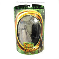 Lord Of The Rings Saruman Action Figure NIB Fellowship Of the Ring Toybiz LOTR