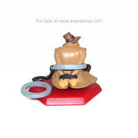 Lupin III Mini Figure Zenigata in Handcuffs Japanese Lupin the Third Omake Figure