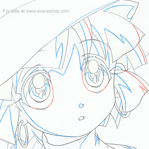 Mahou Tsukai Tai Anime Cel Douga Sketch Sae Magic Users Club TV