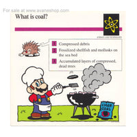 Mario Quiz Cards Single Card Coal Mario Grilling 90s Vintage Nintendo