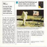 Mario Quiz Cards Single Card First to Walk on the Moon 90s Vintage Nintendo