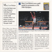 Mario Quiz Cards Single Card Mary Lou Retton 90s Vintage Nintentdo