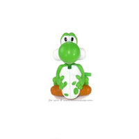 Mario Yoshi Figure Wind-Up Toy Nintendo Superstars Egg Hunter Yoshi with Bag
