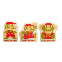 Nintendo Mario Brothers Wooden Clips 8 bit NES Mario Japanese Release NEW