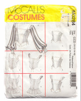 McCalls Costumes 4090 M0284 Renaissance Skirt & Bodice Pattern Set Size 10 12 14 16