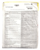 McCalls Costumes 4090 M0284 Renaissance Skirt & Bodice Pattern Set Size 10 12 14 16
