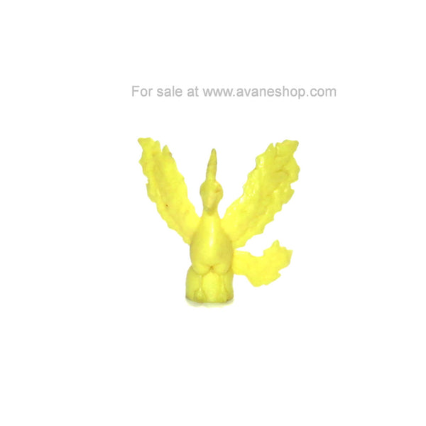 Pokemon Moltres Figure Pencil Topper Japanese Yellow Keshi Eraser Toy