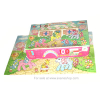 Vintage G1 Candy Cane Ponies Treat House My Little Pony 100 pc Puzzle
