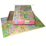 Vintage G1 Candy Cane Ponies Treat House My Little Pony 100 pc Puzzle
