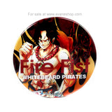 One Piece Portgas D Ace Fire Fist Official Japanese Anime Button Pin