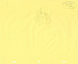 The Oz Kids Cartoon Bela the Lion and Boris The Lion  Hand Drawn Animation Cel Sketch Set Wizard of Oz 90s