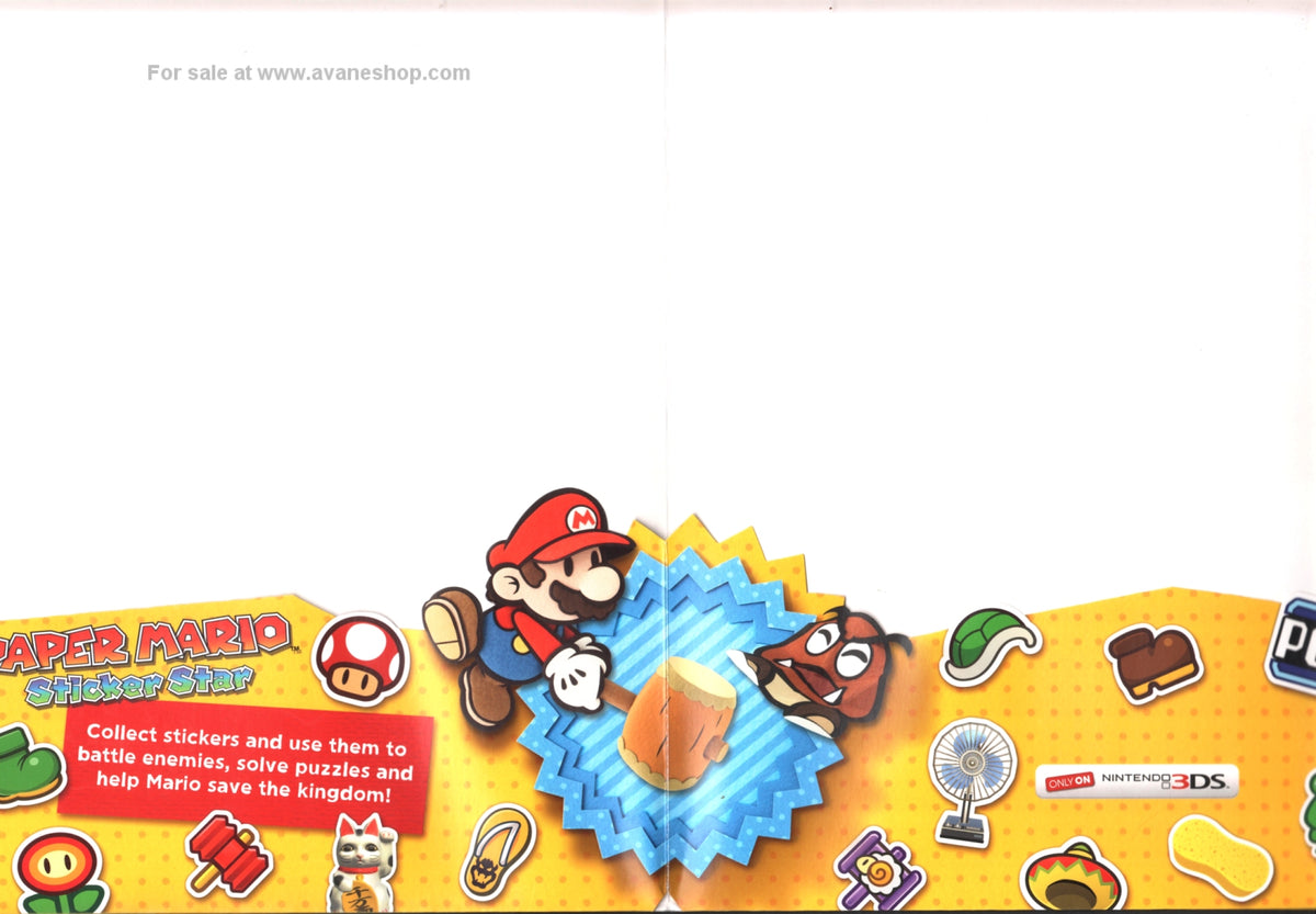 Paper Mario Sticker Star Rare Stickers Paper Mario: Sticker Star