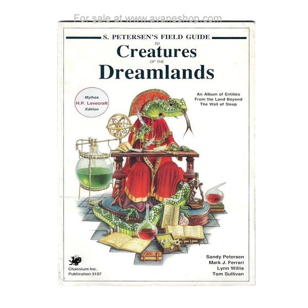 Call of Cthulhu RPG Book S. Petersen's Field Guide to Creatures of the Dreamlands OOP Guide Book